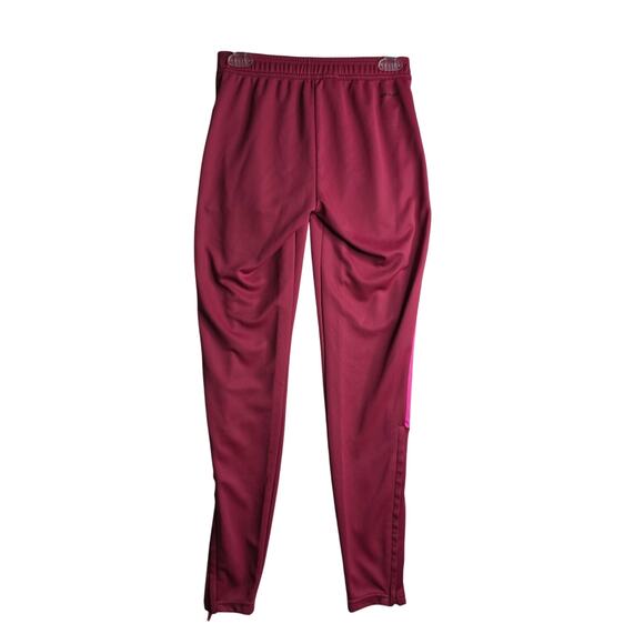 ADIDAS XS Pink Trio 21 W's Track Pants w Zip n drawstrings. AEROREADY Activewear - Picture 7 of 14
